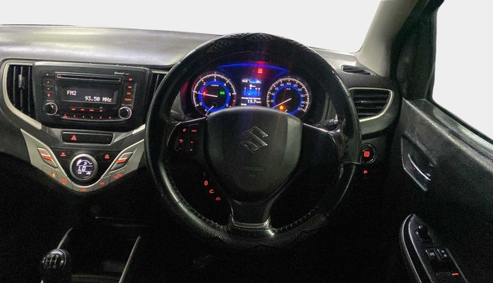 2017 Maruti Baleno ZETA DIESEL 1.3, Diesel, Manual, 1,07,730 km, Steering Wheel Close Up