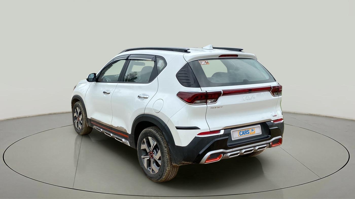 2022 KIA SONET HTX ANNIVERSARY EDITION 1.0 IMT, Petrol, Manual, 21,993 km, Left Back Diagonal