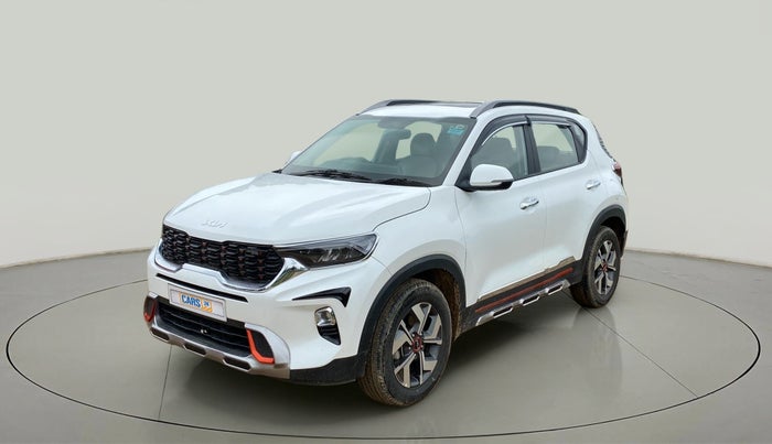 2022 KIA SONET HTX ANNIVERSARY EDITION 1.0 IMT, Petrol, Manual, 21,993 km, Left Front Diagonal