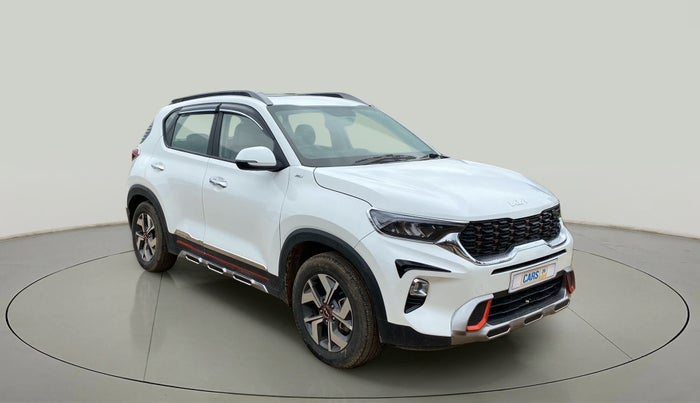 2022 KIA SONET HTX ANNIVERSARY EDITION 1.0 IMT, Petrol, Manual, 21,993 km, Right Front Diagonal