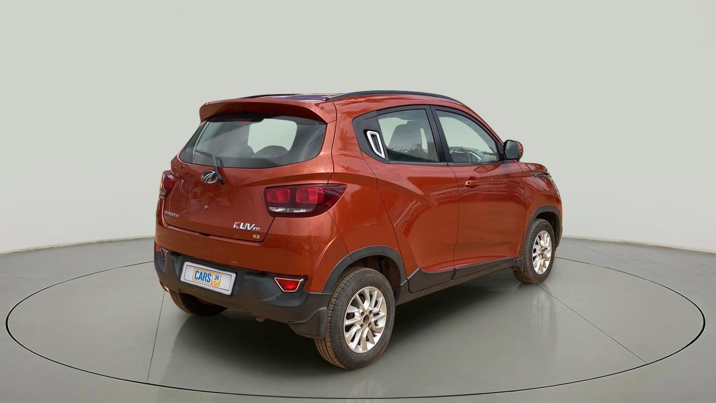2016 Mahindra Kuv100 K8 D 6 STR, Diesel, Manual, 55,202 km, Right Back Diagonal