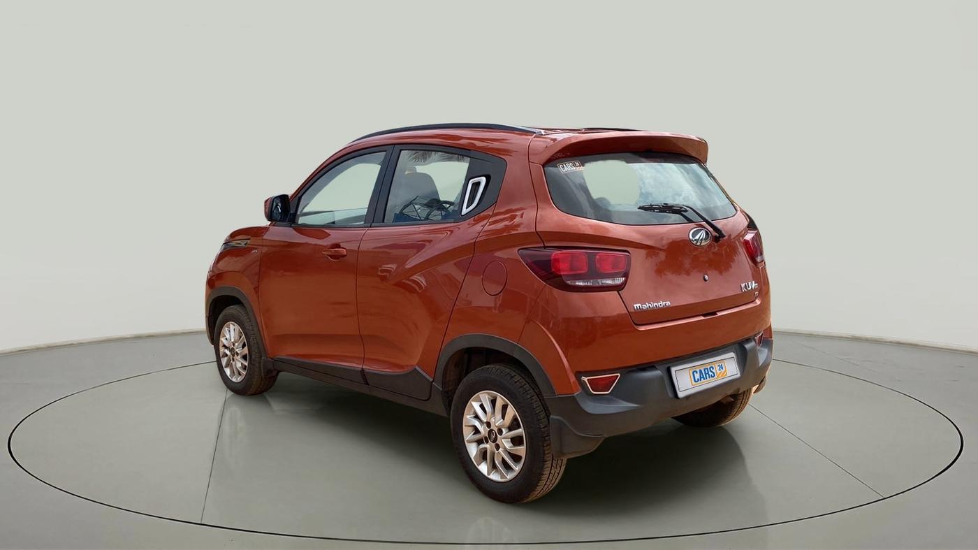 2016 Mahindra Kuv100 K8 D 6 STR, Diesel, Manual, 55,202 km, Left Back Diagonal