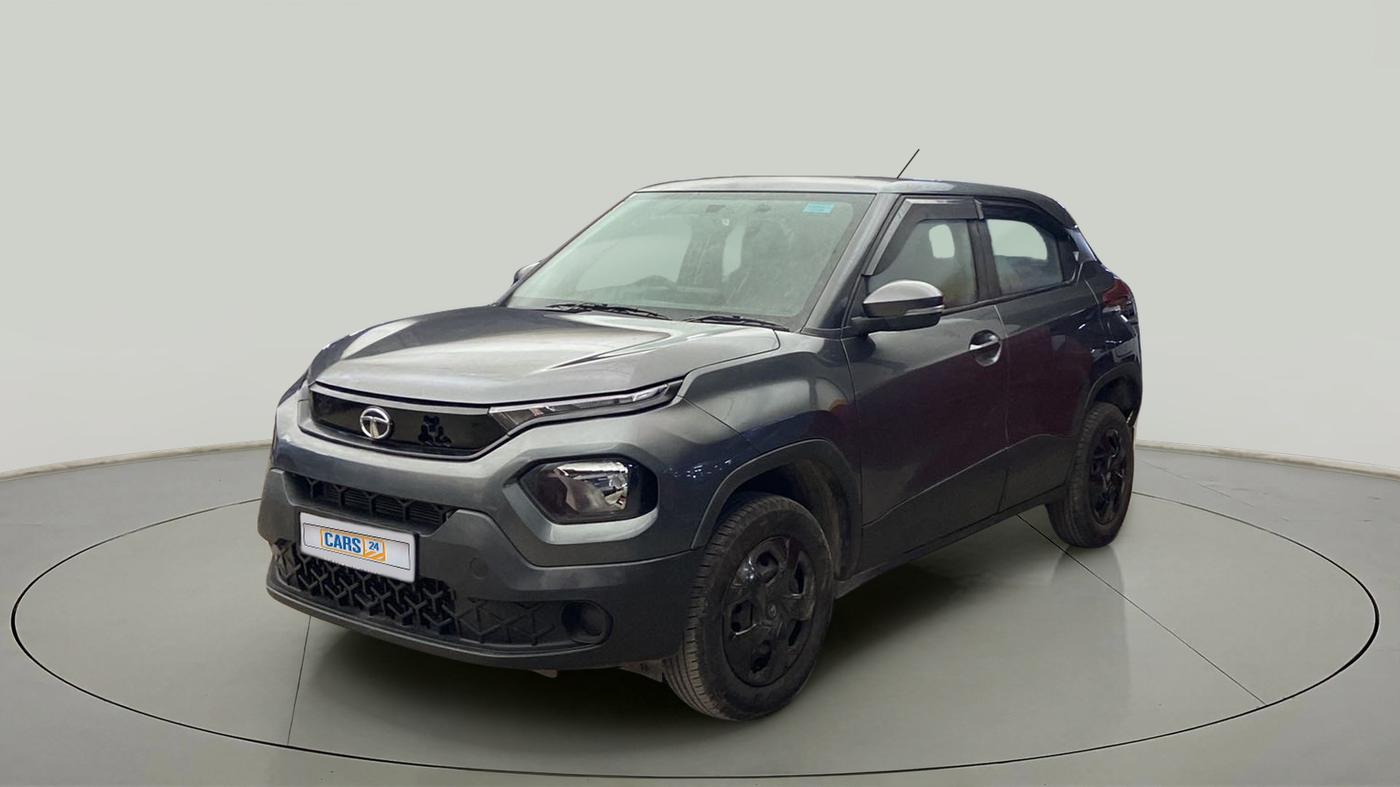 2023 Tata PUNCH ADVENTURE RHYTHM PACK AMT, Petrol, Automatic, 16,441 km, Left Front Diagonal
