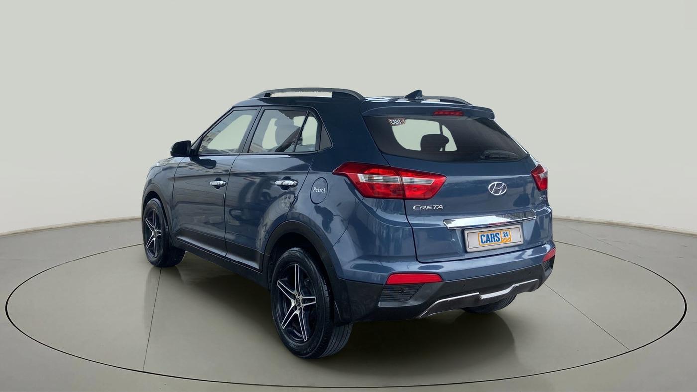 2015 Hyundai Creta SX PLUS 1.6 PETROL, Petrol, Manual, 90,180 km, Left Back Diagonal