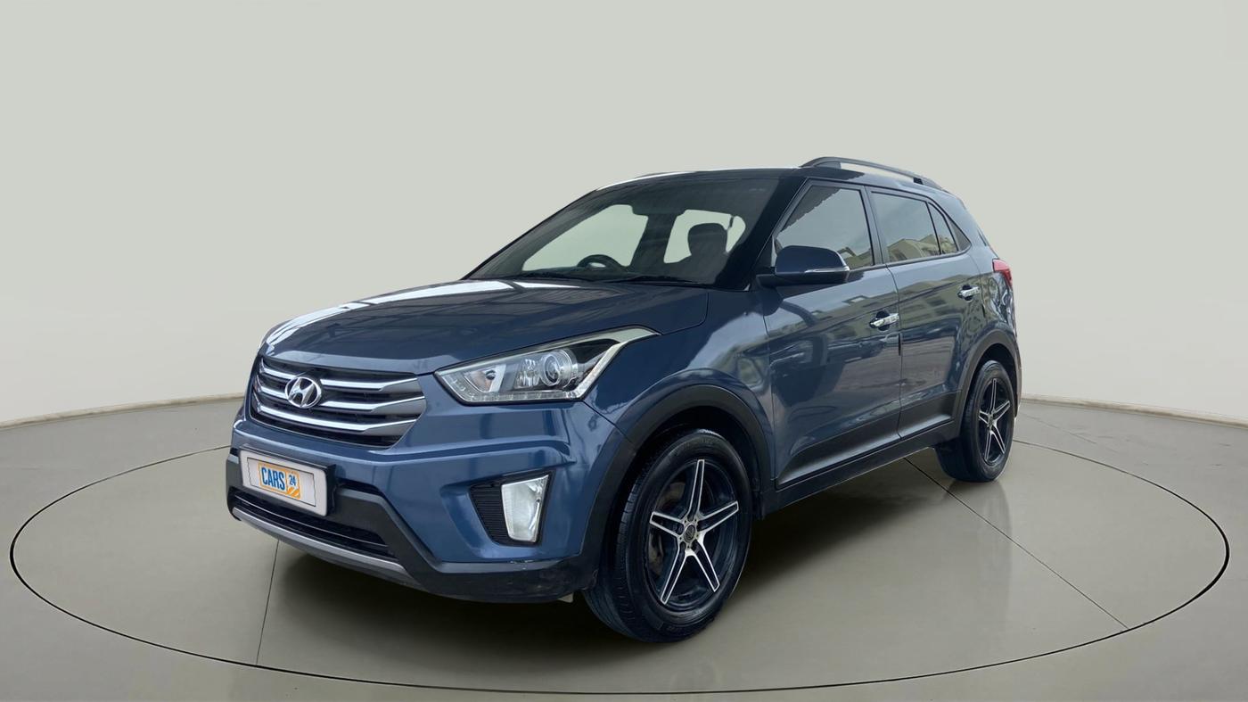 2015 Hyundai Creta SX PLUS 1.6 PETROL, Petrol, Manual, 90,180 km, Left Front Diagonal