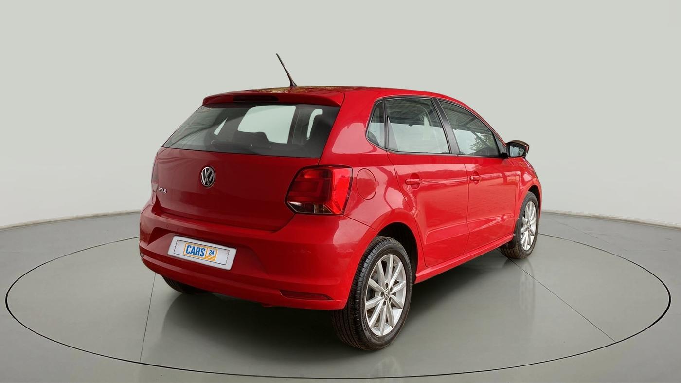 2018 Volkswagen Polo HIGHLINE PLUS 1.2(16 ALLOY, Petrol, Manual, 79,978 km, Right Back Diagonal
