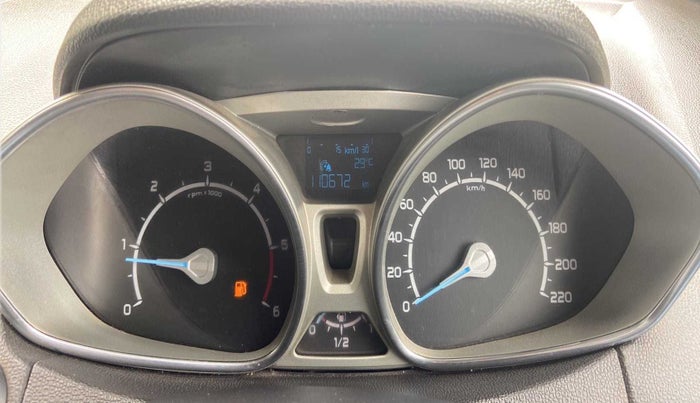 2016 Ford Ecosport TITANIUM 1.5L DIESEL, Diesel, Manual, 1,10,647 km, Odometer Image
