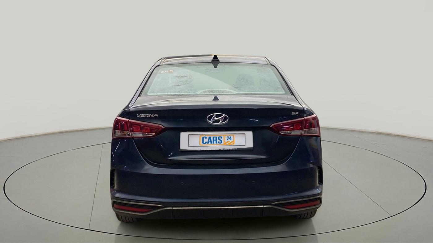 2020 Hyundai Verna SX 1.5 CRDI, Diesel, Manual, 50,045 km, Back/Rear