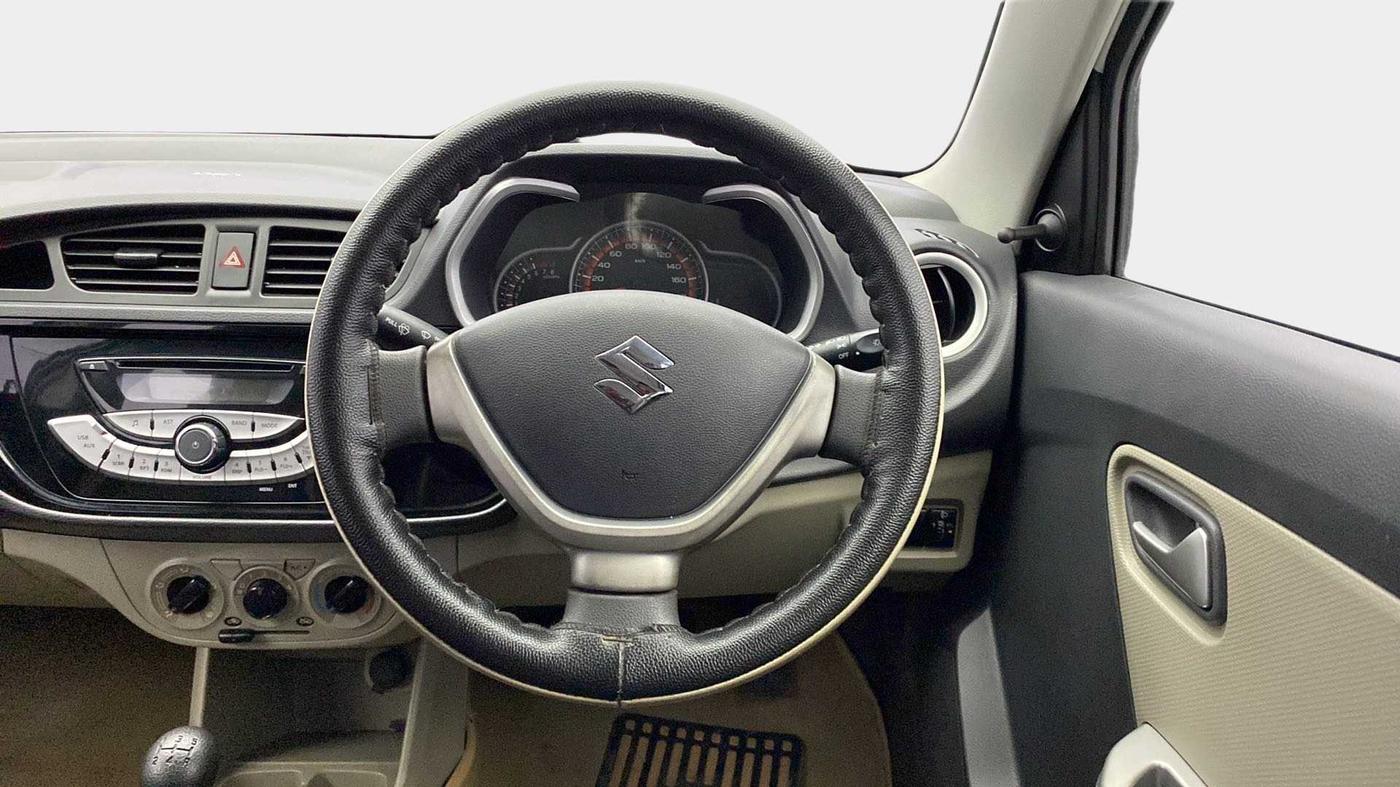 2016 Maruti Alto K10 VXI, Petrol, Manual, 19,201 km, Steering Wheel Close Up