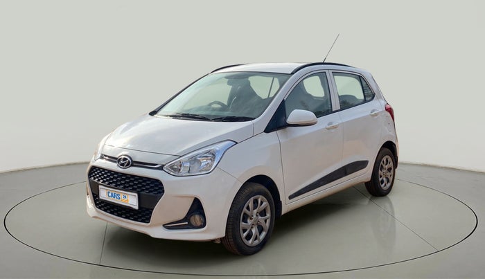 2018 Hyundai Grand i10 SPORTZ 1.2 KAPPA VTVT, Petrol, Manual, 4,893 km, Left Front Diagonal