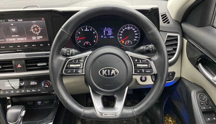 2019 KIA SELTOS HTX IVT 1.5 PETROL, Petrol, Automatic, 36,514 km, Steering Wheel Close Up