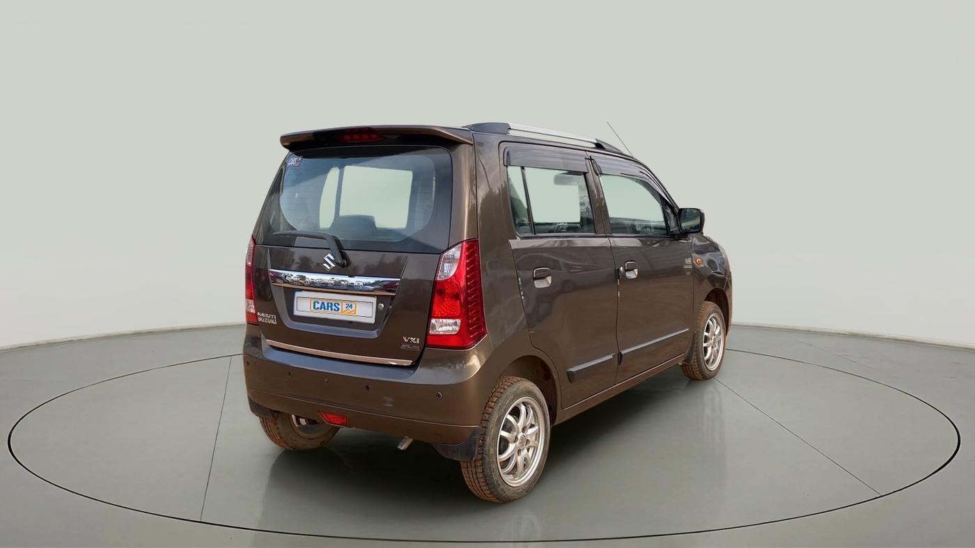 2016 Maruti Wagon R 1.0 VXI AMT, Petrol, Automatic, 21,014 km, Right Back Diagonal