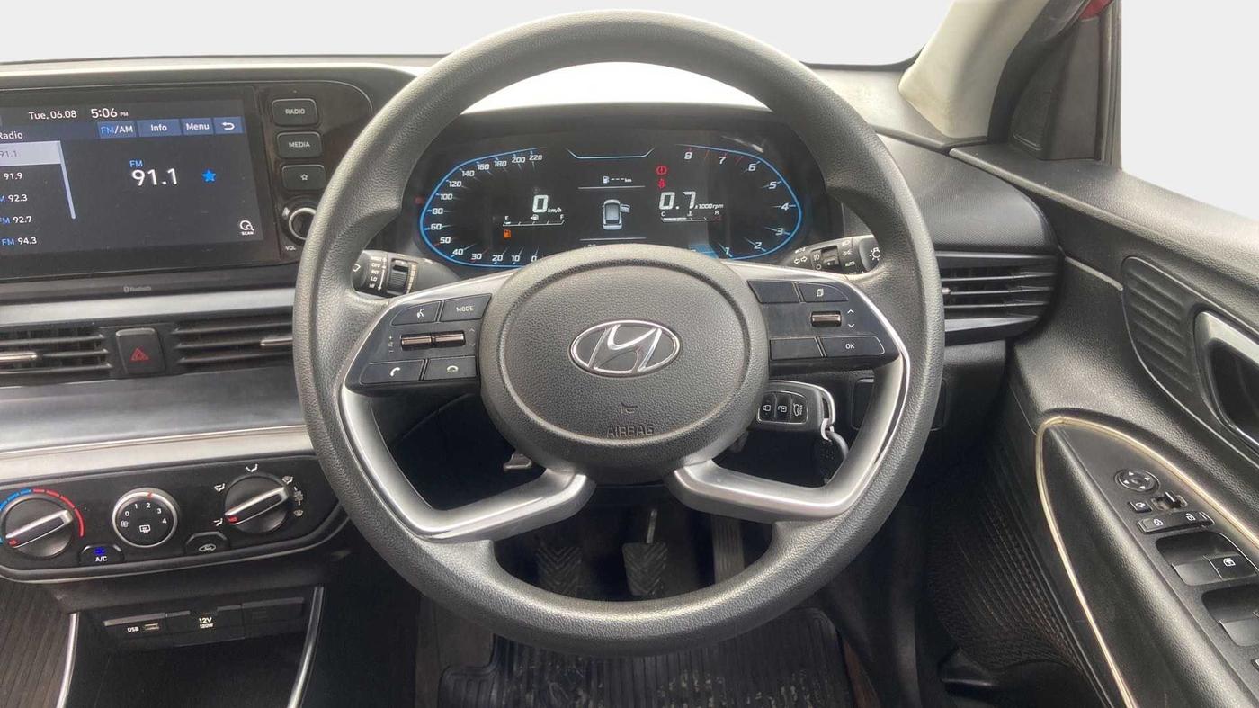2021 Hyundai NEW I20 SPORTZ 1.2 MT, Petrol, Manual, 63,113 km, Steering Wheel Close Up