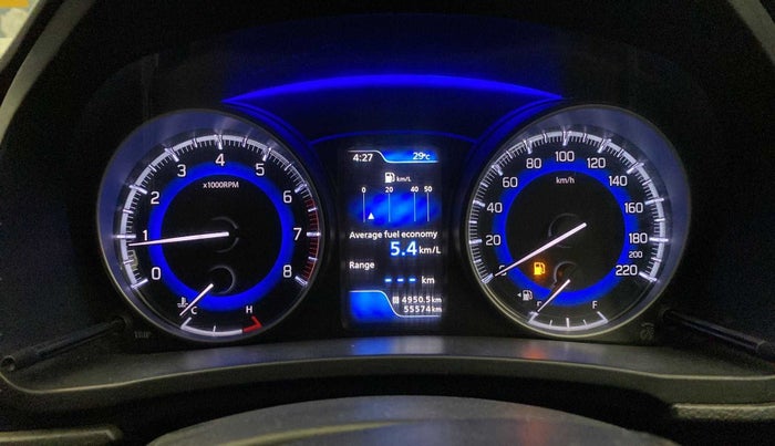 2019 Toyota Glanza G, Petrol, Manual, 55,564 km, Odometer Image