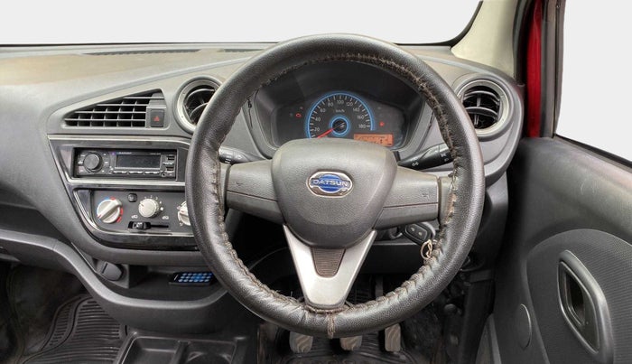 2017 Datsun Redi Go T (O), Petrol, Manual, 41,949 km, Steering Wheel Close Up