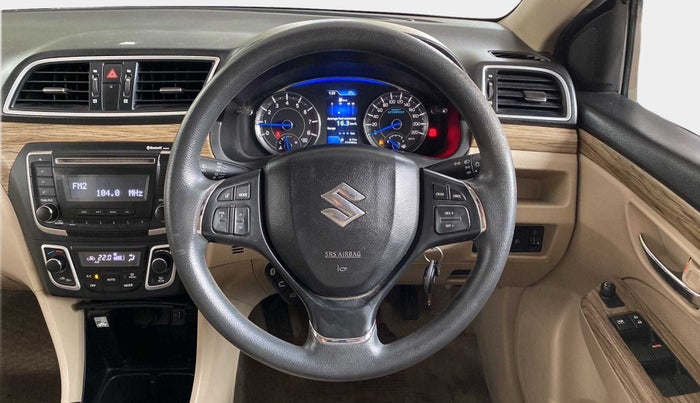 2019 Maruti Ciaz DELTA 1.5 SHVS MT PETROL, Petrol, Manual, 43,437 km, Steering Wheel Close Up