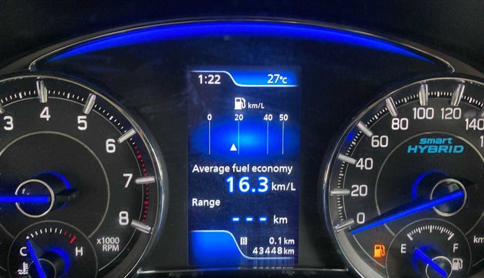 2019 Maruti Ciaz DELTA 1.5 SHVS MT PETROL, Petrol, Manual, 43,437 km, Odometer Image