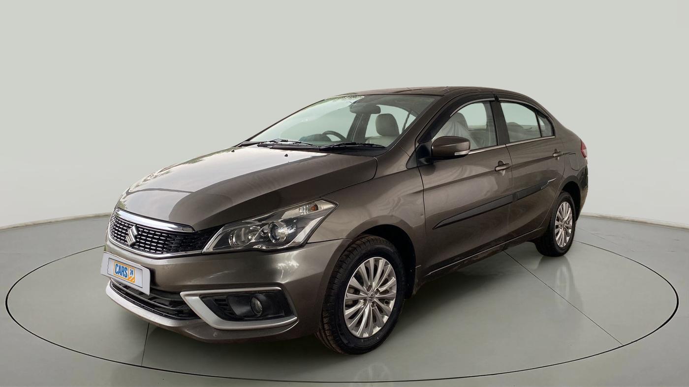 2019 Maruti Ciaz DELTA 1.5 SHVS MT PETROL, Petrol, Manual, 43,437 km, Left Front Diagonal