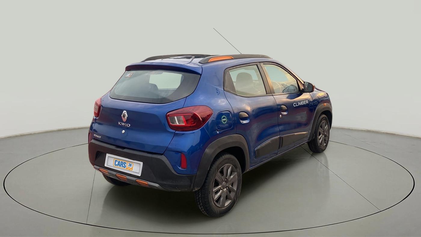 2020 Renault Kwid CLIMBER 1.0 (O), Petrol, Manual, 47,701 km, Right Back Diagonal