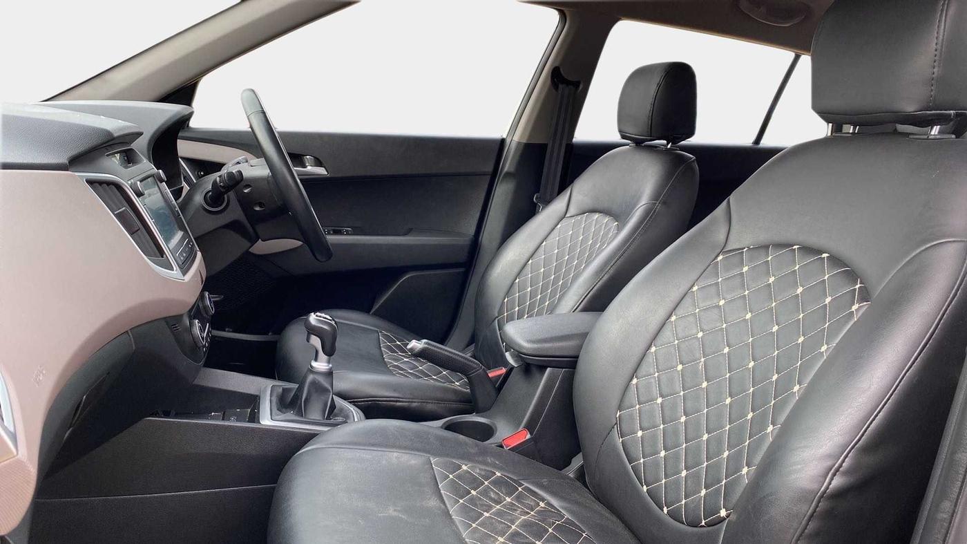 2019 Hyundai Creta SX 1.6 PETROL, Petrol, Manual, 19,394 km, Right Side Front Door Cabin