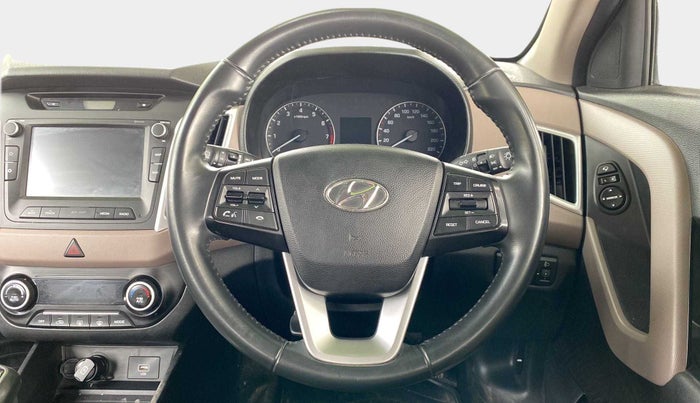 2019 Hyundai Creta SX 1.6 PETROL, Petrol, Manual, 19,394 km, Steering Wheel Close Up