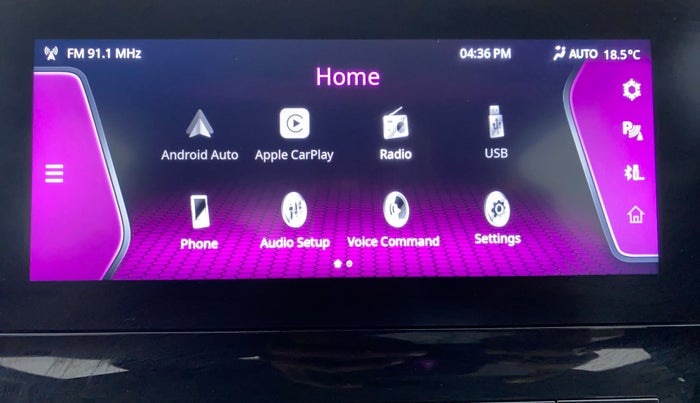 2021 Tata Harrier XZA, Diesel, Automatic, 12,746 km, Touchscreen Infotainment System