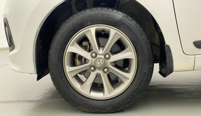 2016 Hyundai Grand i10 ASTA (O) 1.2 KAPPA VTVT, Petrol, Manual, 55,081 km, Left Front Wheel
