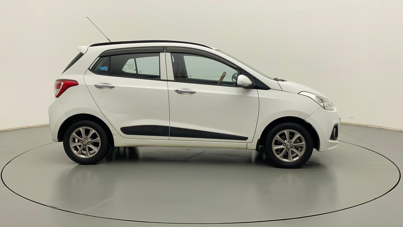 2016 Hyundai Grand i10 ASTA (O) 1.2 KAPPA VTVT, Petrol, Manual, 55,081 km, Right Side View