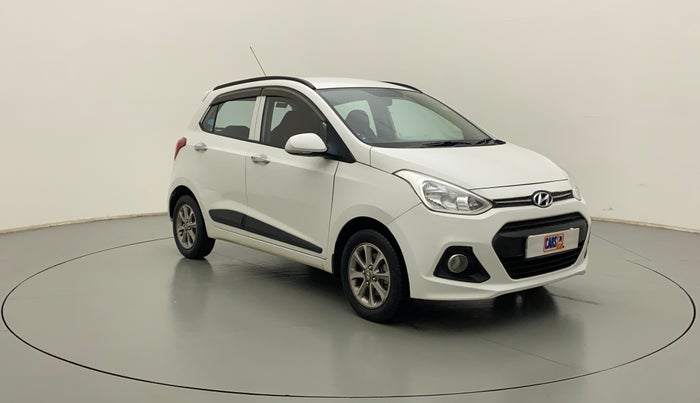 2016 Hyundai Grand i10 ASTA (O) 1.2 KAPPA VTVT, Petrol, Manual, 55,081 km, Right Front Diagonal
