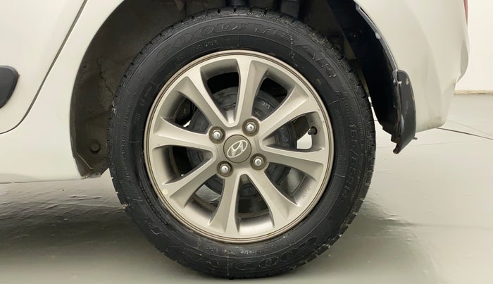 2016 Hyundai Grand i10 ASTA (O) 1.2 KAPPA VTVT, Petrol, Manual, 55,081 km, Left Rear Wheel