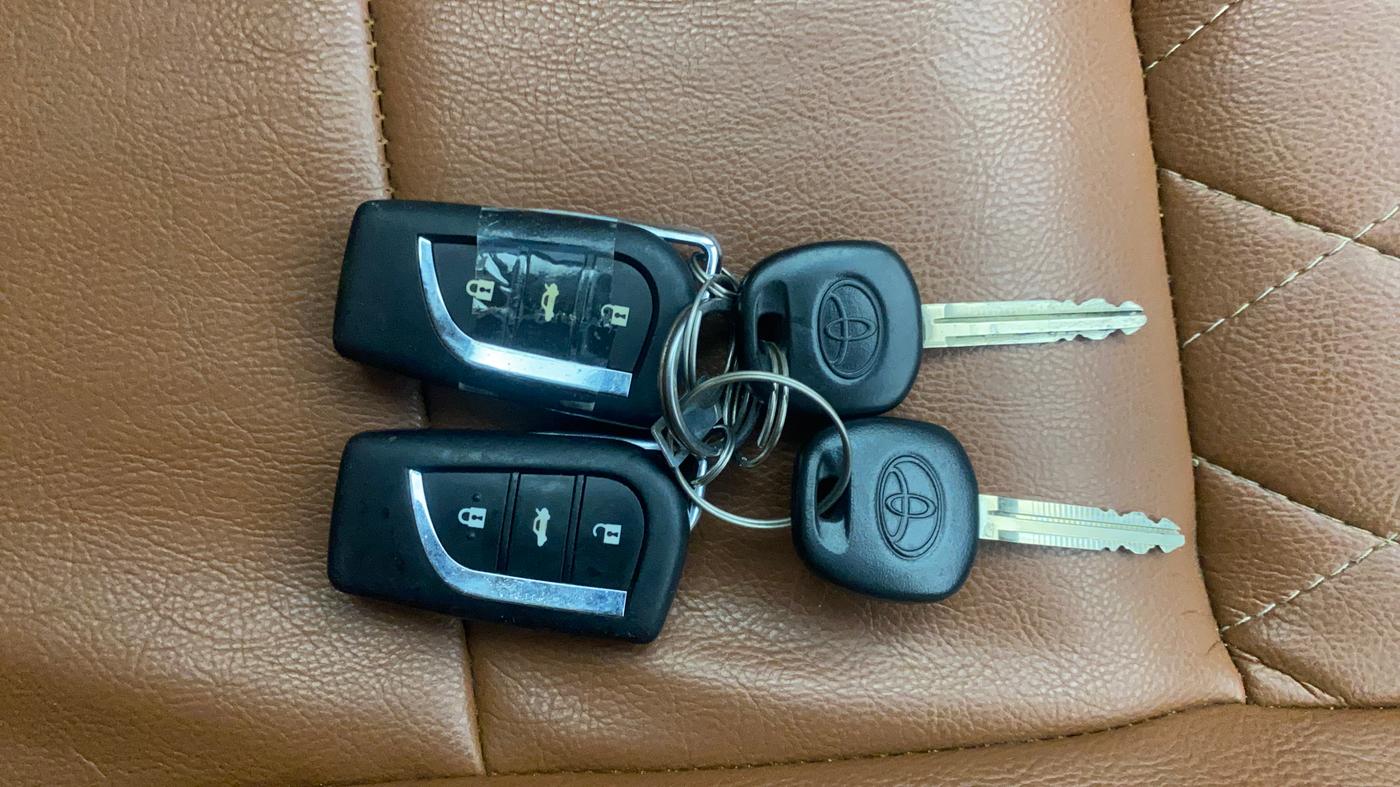2018 Toyota YARIS J CVT, Petrol, Automatic, 77,860 km, Key Close Up