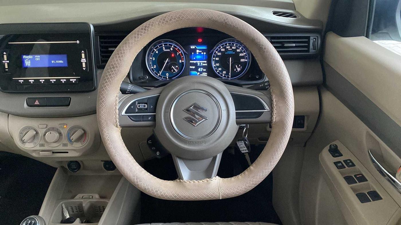 2021 Maruti Ertiga VXI SHVS, Petrol, Manual, 19,901 km, Steering Wheel Close Up