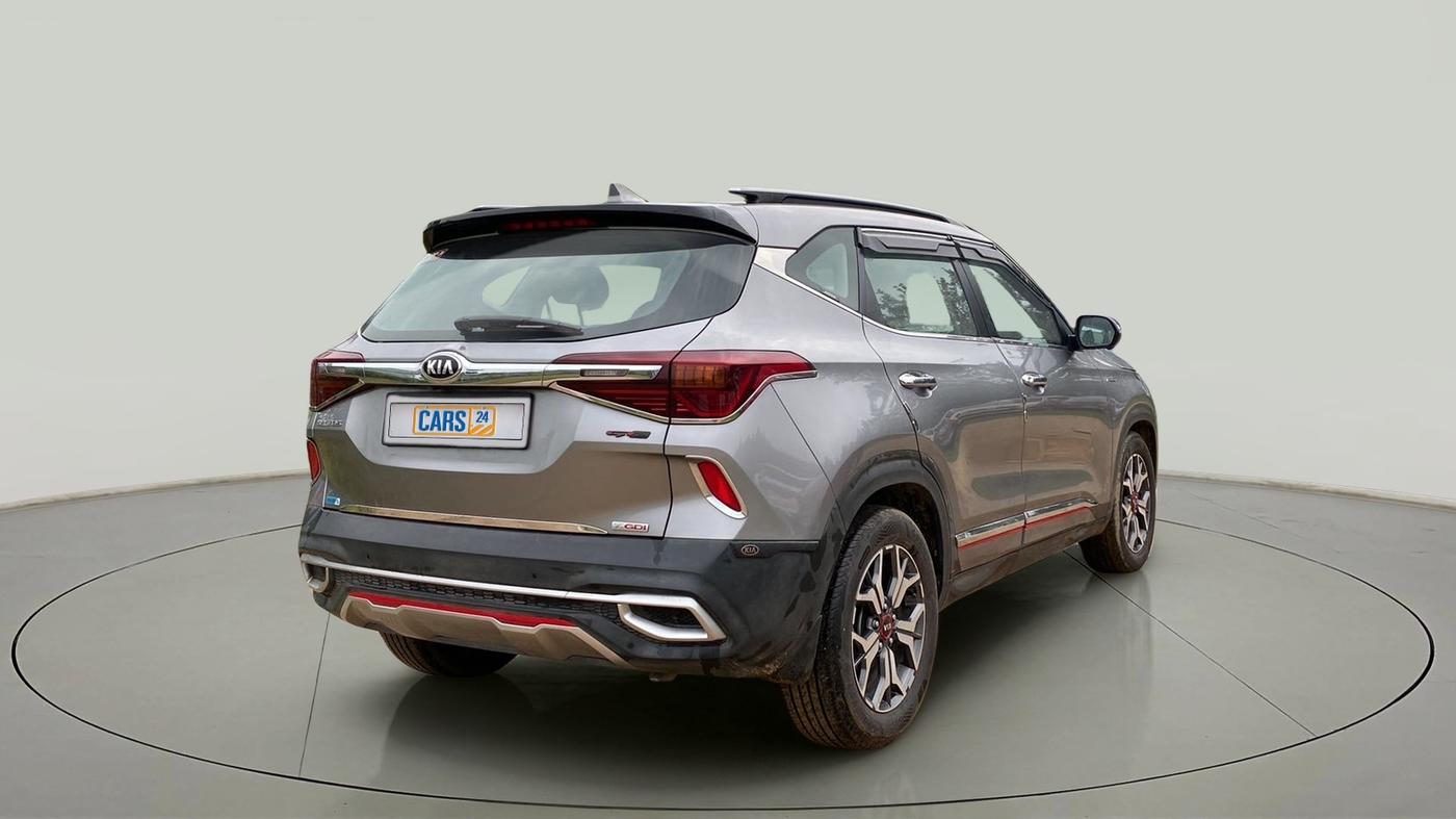 2019 KIA SELTOS GTX PLUS DCT 1.4 PETROL, Petrol, Automatic, 73,142 km, Right Back Diagonal