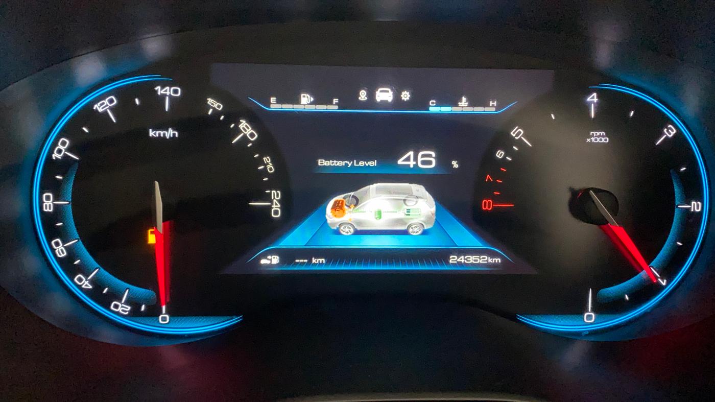 2021 MG HECTOR SHARP HYBRID 1.5 PETROL, Petrol, Manual, 24,351 km, Odometer Image