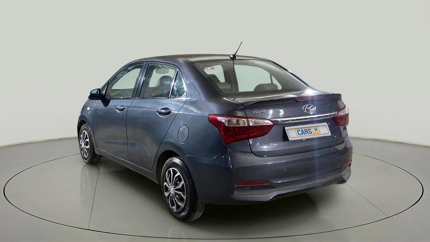 2018 Hyundai Xcent S 1.2, CNG, Manual, 90,327 km, Left Back Diagonal