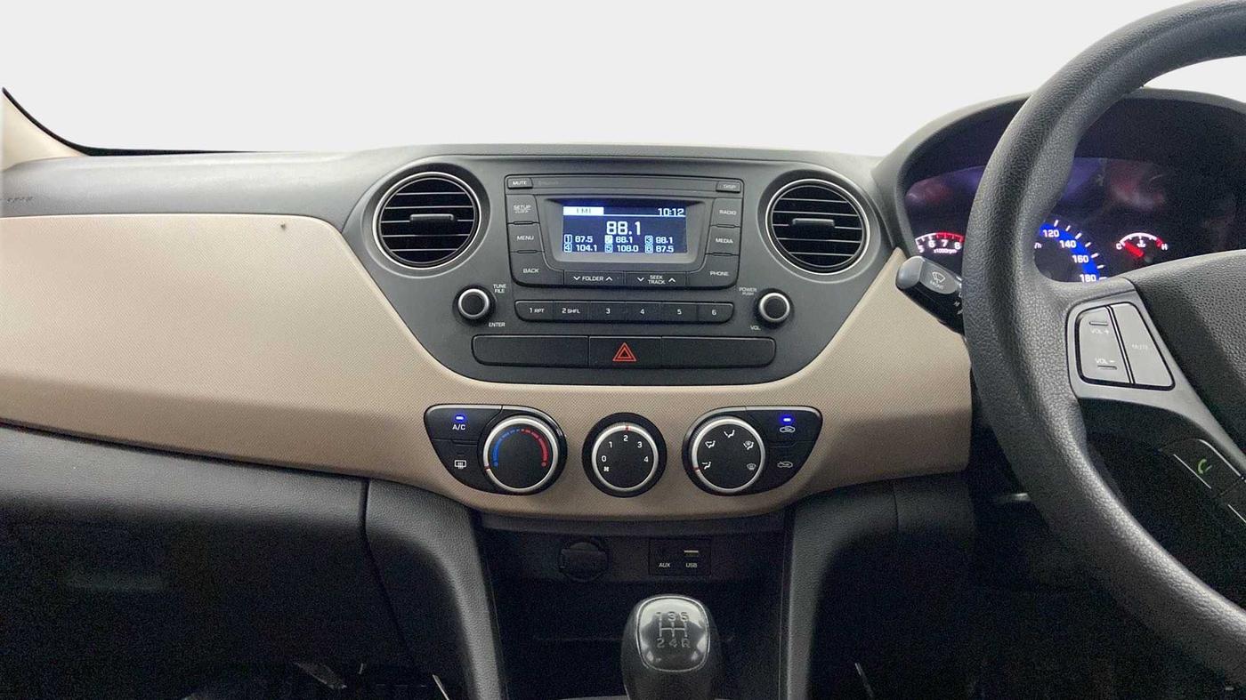 2018 Hyundai Xcent S 1.2, CNG, Manual, 90,327 km, Air Conditioner