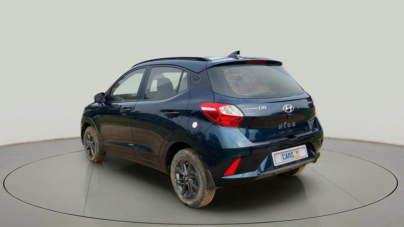 2020 Hyundai GRAND I10 NIOS SPORTZ 1.2 KAPPA VTVT, Petrol, Manual, 53,407 km, Left Back Diagonal