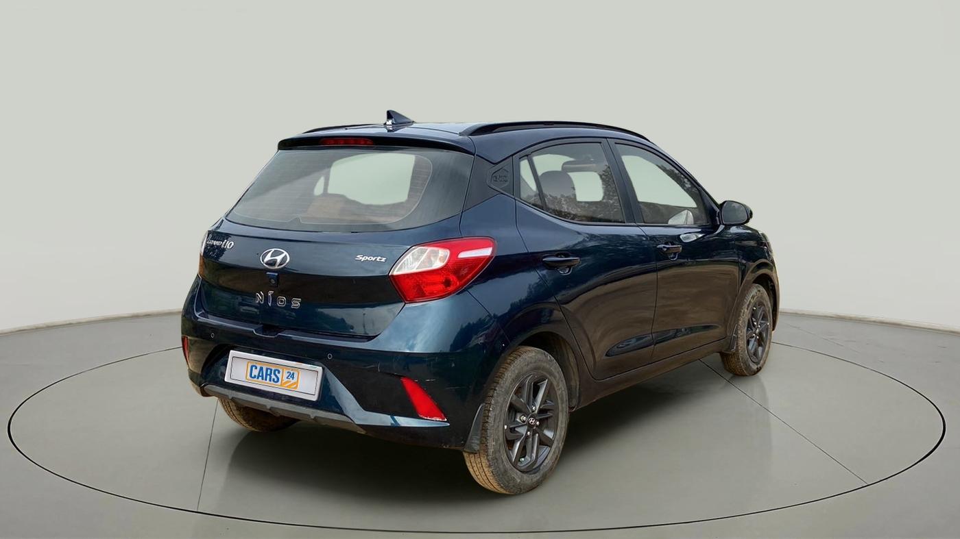 2020 Hyundai GRAND I10 NIOS SPORTZ 1.2 KAPPA VTVT, Petrol, Manual, 53,407 km, Right Back Diagonal