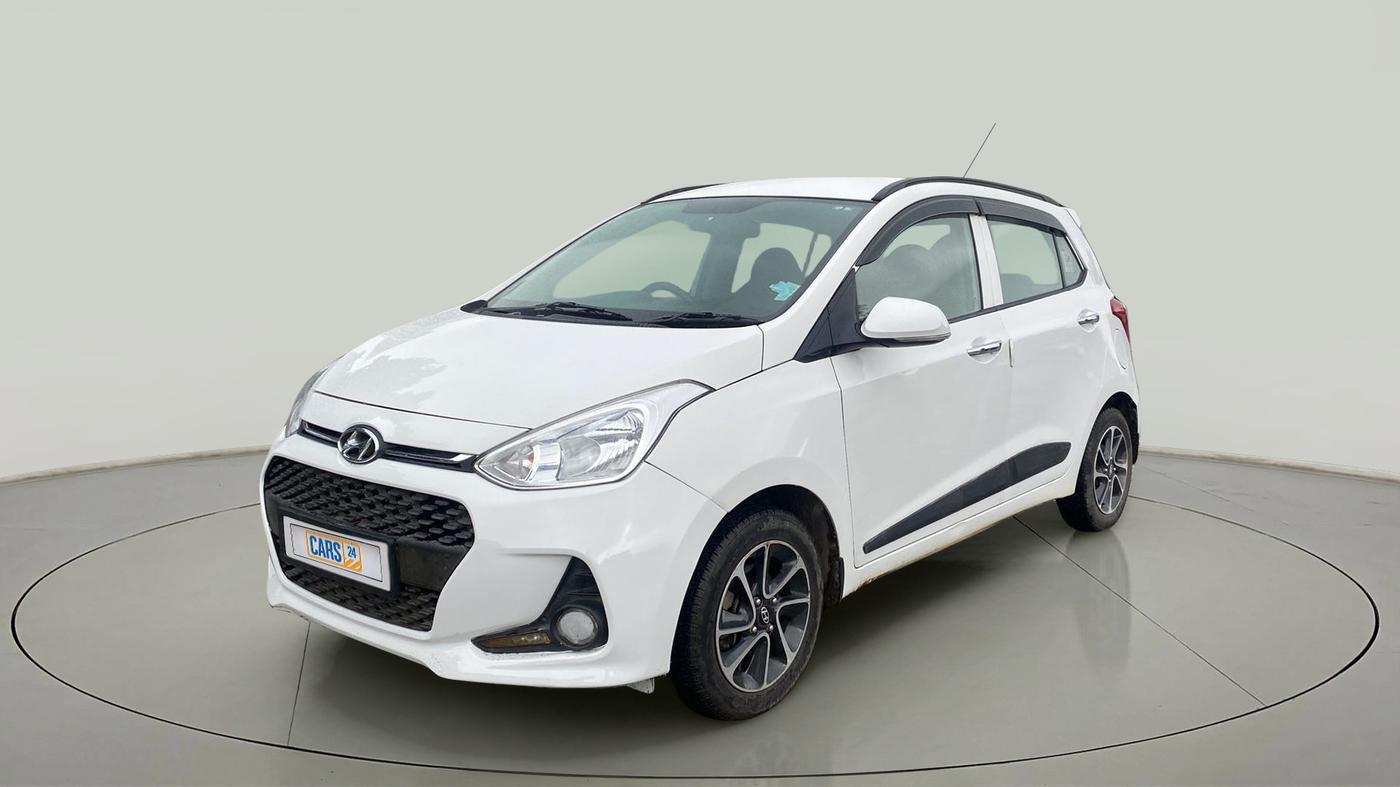 2017 Hyundai Grand i10 ASTA 1.2 KAPPA VTVT, Petrol, Manual, 67,265 km, Left Front Diagonal