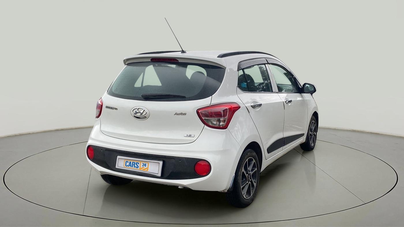 2017 Hyundai Grand i10 ASTA 1.2 KAPPA VTVT, Petrol, Manual, 67,265 km, Right Back Diagonal