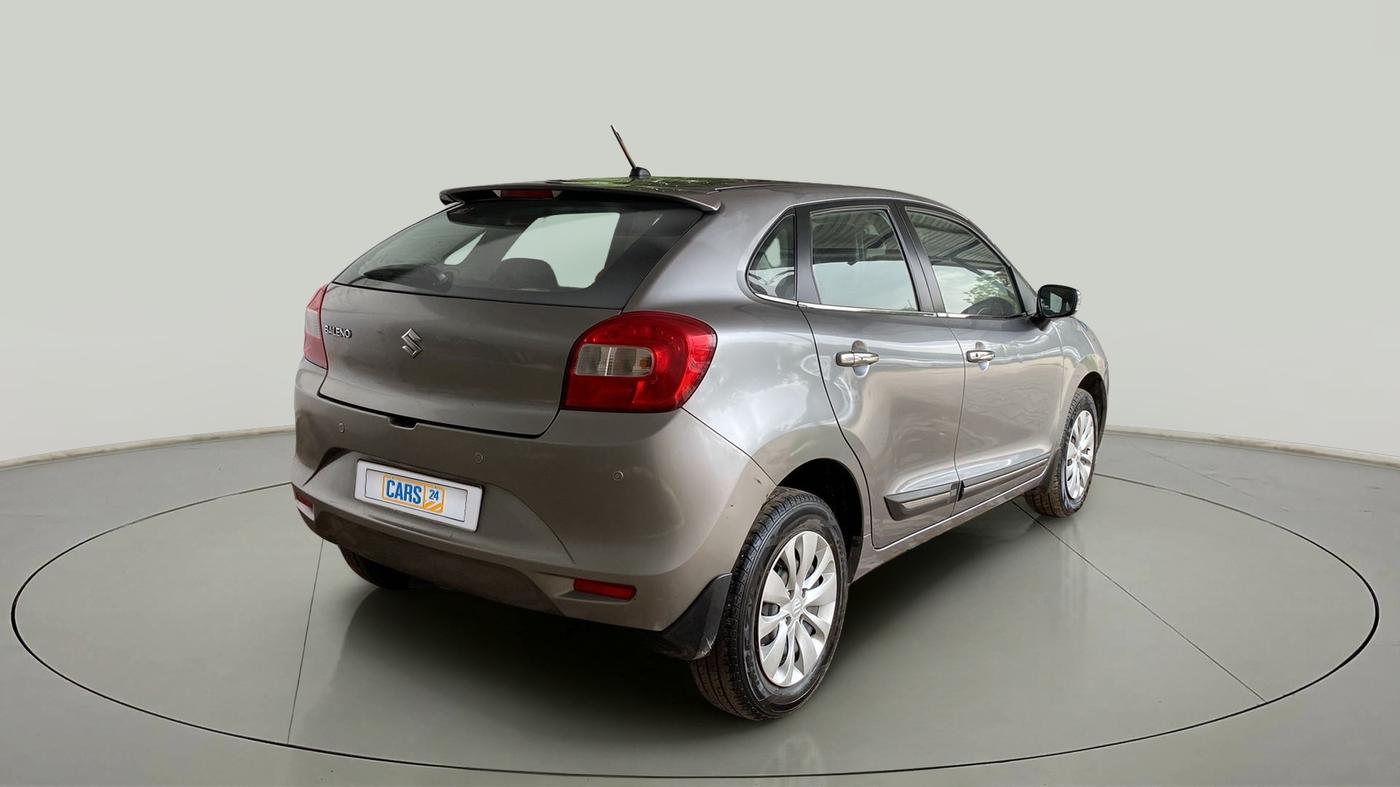 2017 Maruti Baleno DELTA PETROL 1.2, Petrol, Manual, 46,415 km, Right Back Diagonal