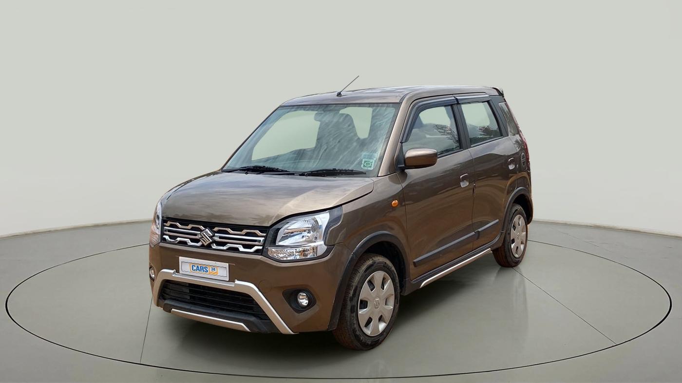 2019 Maruti New Wagon-R VXI 1.2 AMT, Petrol, Automatic, 16,416 km, Left Front Diagonal