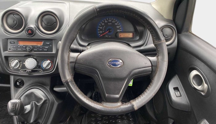 2018 Datsun Go Plus T, Petrol, Manual, 54,036 km, Steering Wheel Close Up