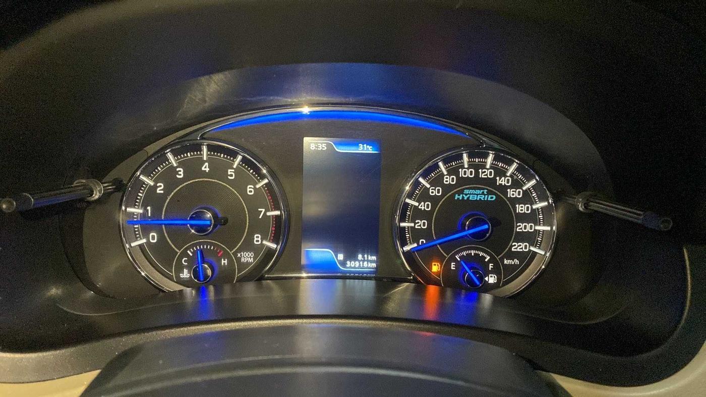 2019 Maruti Ciaz ALPHA 1.5 SHVS PETROL, Petrol, Manual, 30,957 km, Odometer Image