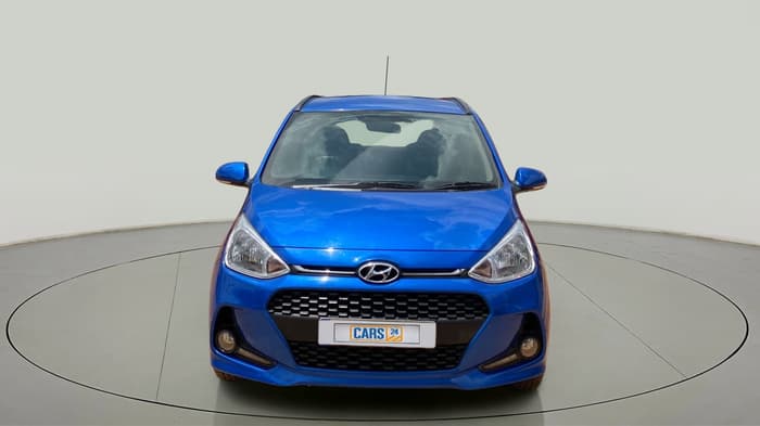2019 Hyundai Grand i10 SPORTZ 1.2 KAPPA VTVT, Petrol, Manual, 50,499 km, Front