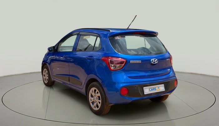 2019 Hyundai Grand i10 SPORTZ 1.2 KAPPA VTVT, Petrol, Manual, 50,499 km, Left Back Diagonal