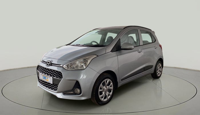 2019 Hyundai Grand i10 SPORTZ 1.2 KAPPA VTVT, Petrol, Manual, 40,483 km, Left Front Diagonal