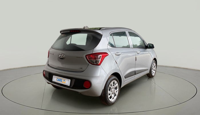 2019 Hyundai Grand i10 SPORTZ 1.2 KAPPA VTVT, Petrol, Manual, 40,483 km, Right Back Diagonal