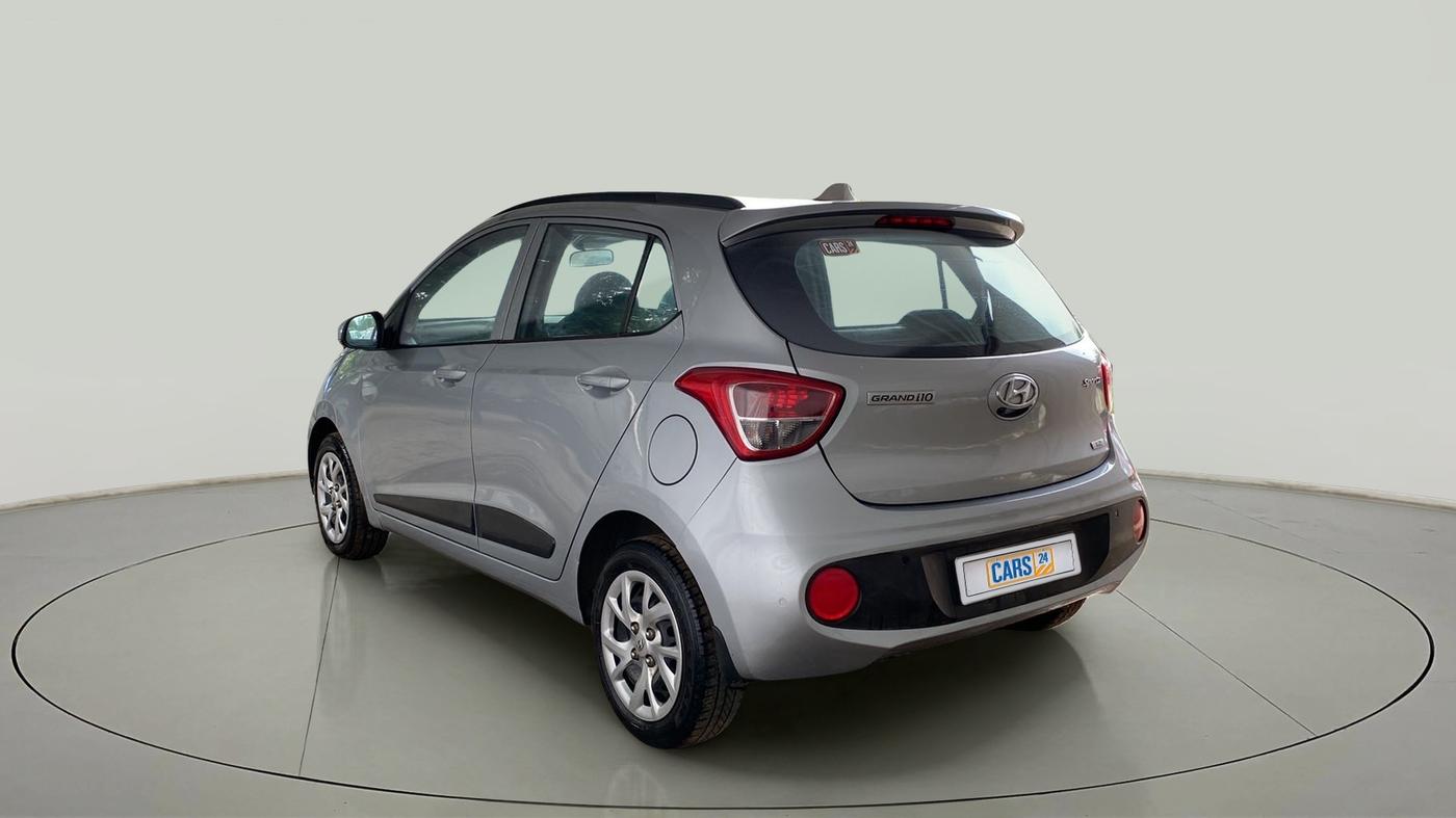 2019 Hyundai Grand i10 SPORTZ 1.2 KAPPA VTVT, Petrol, Manual, 40,483 km, Left Back Diagonal