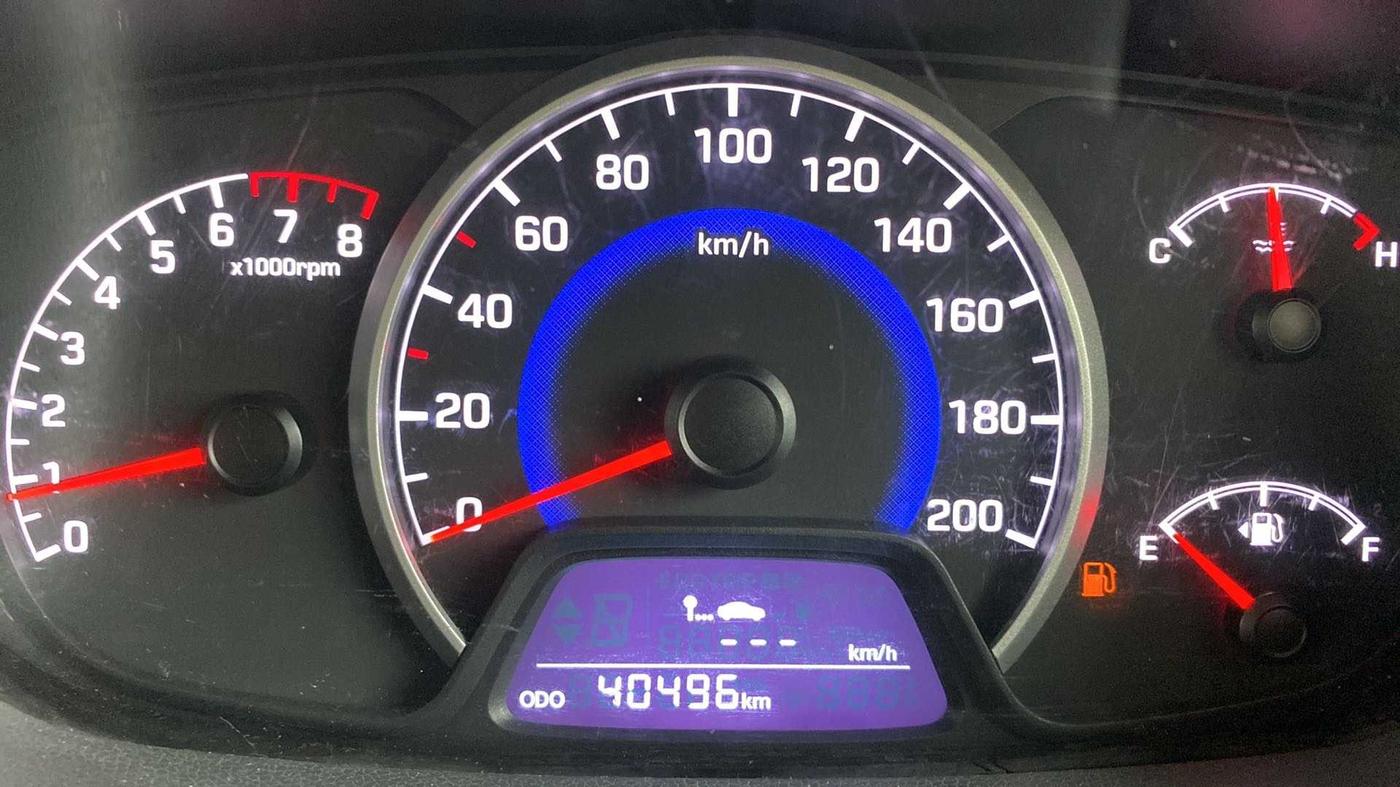 2019 Hyundai Grand i10 SPORTZ 1.2 KAPPA VTVT, Petrol, Manual, 40,483 km, Odometer Image